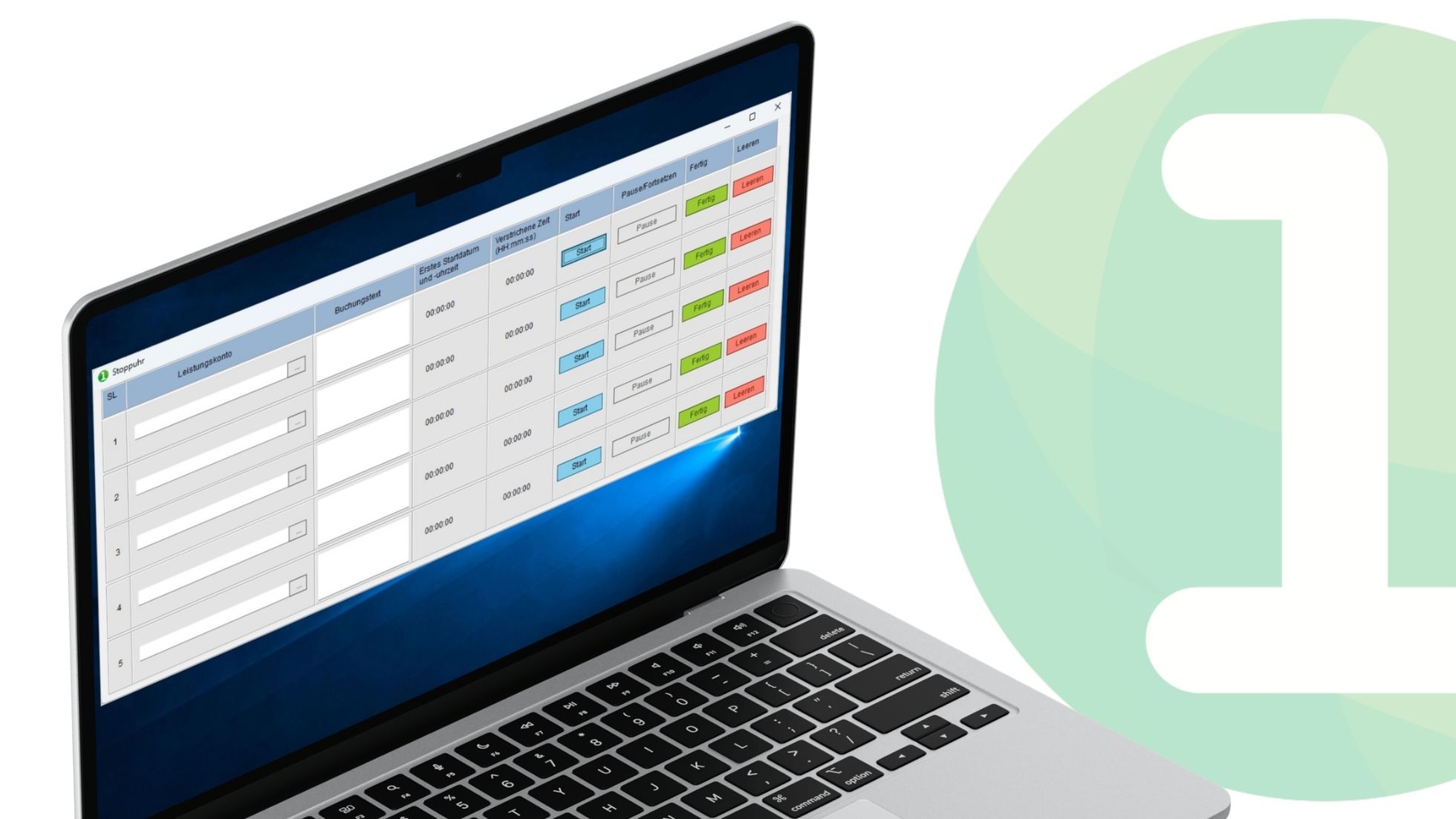 ALAN Stoppuhr für Präzisere Honorarnote